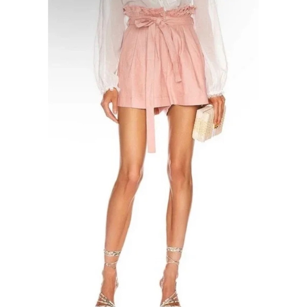 Alexis Pink High Waist Flowy Shorts